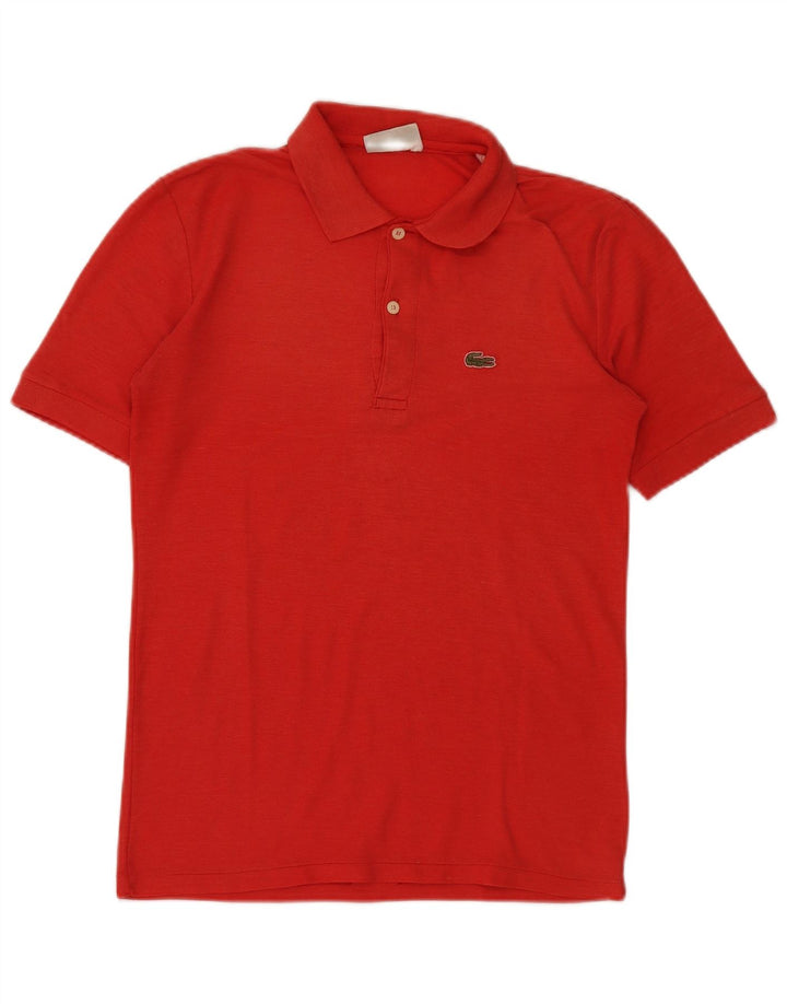 Męska koszulka polo Lacoste, mała, czerwona, bawełniana