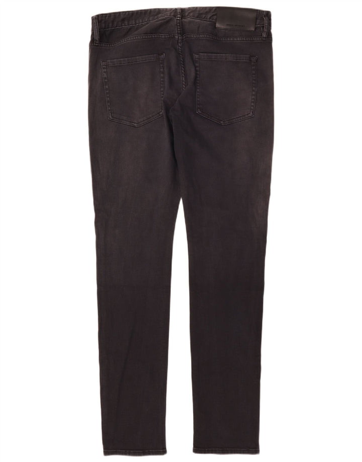 Armani Exchange Męskie jeansy slim W34 L33 Czarne bawełniane