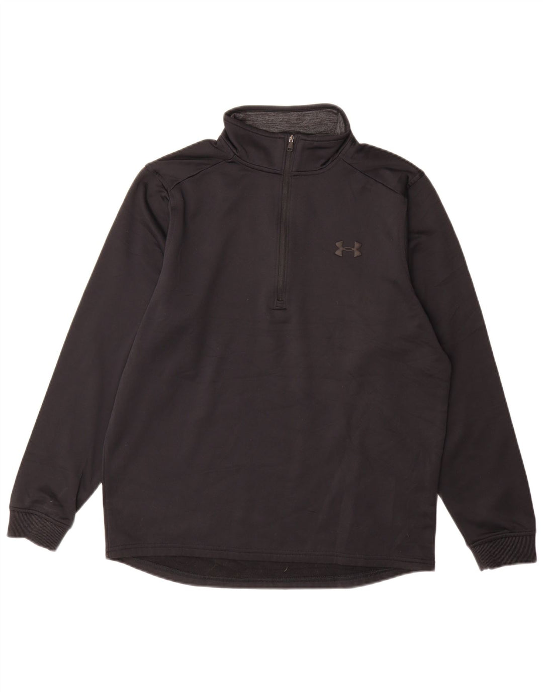 Męski sweter o luźnym kroju UNDER ARMOUR Cold Gear, średni czarny