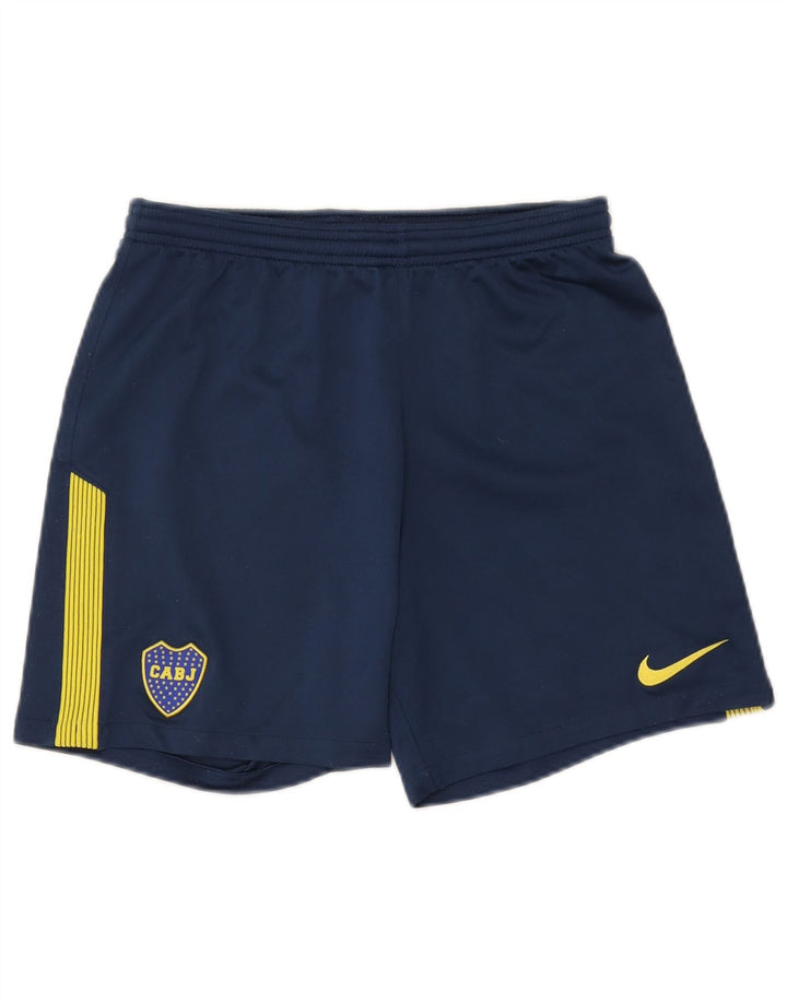 Męskie spodenki sportowe Nike Boca Juniors, średni granatowy, kolorowy poliester