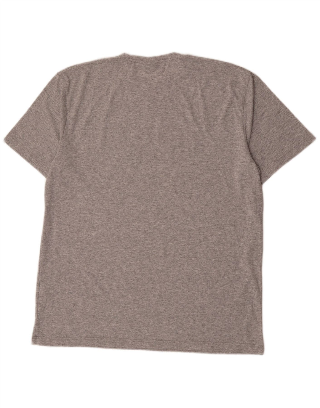 Męski T-shirt z grafiką Museum Top 2XL Szara bawełna
