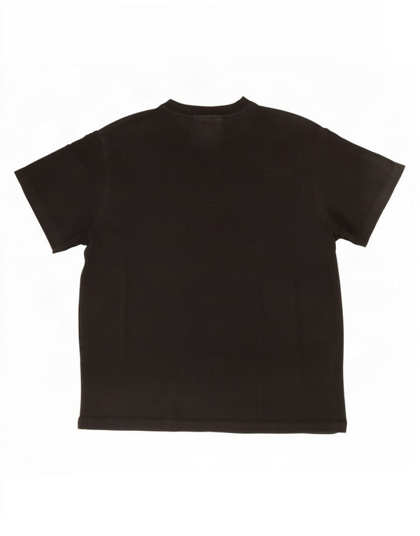 T-shirt męski Nike, średni czarny, bawełniany