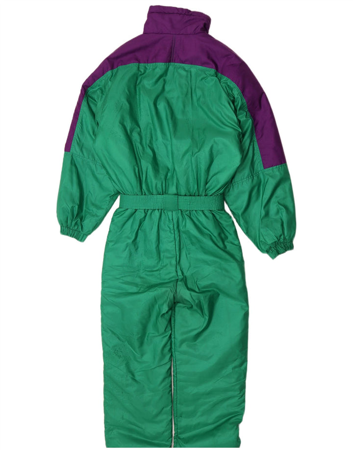 Damski kombinezon narciarski Brugi IT 48 XL Zielony, kolorowy, poliestrowy, retro