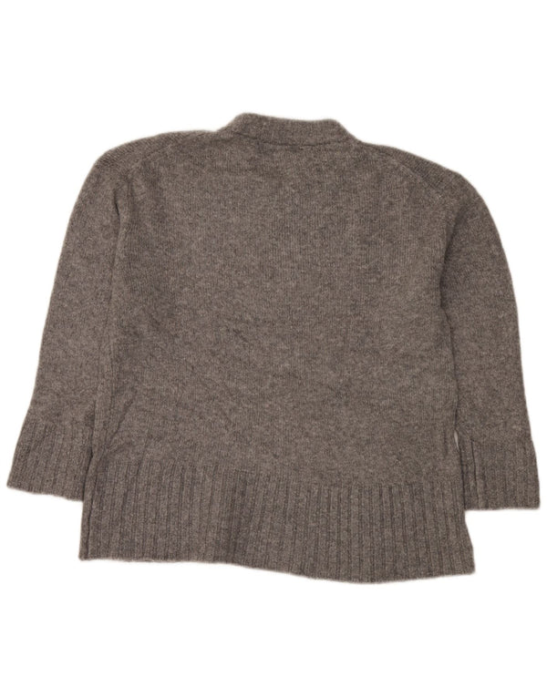 Sweter damski Zara Oversize z okrągłym dekoltem UK 10 Small Grey Flecked