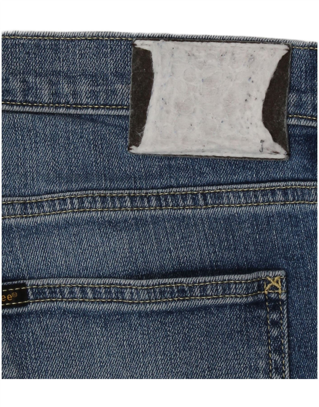 Lee Męskie Luke Slim Jeans W33 L32 Niebieskie bawełniane