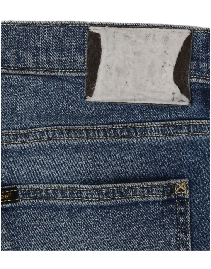 Lee Męskie Luke Slim Jeans W33 L32 Niebieskie bawełniane