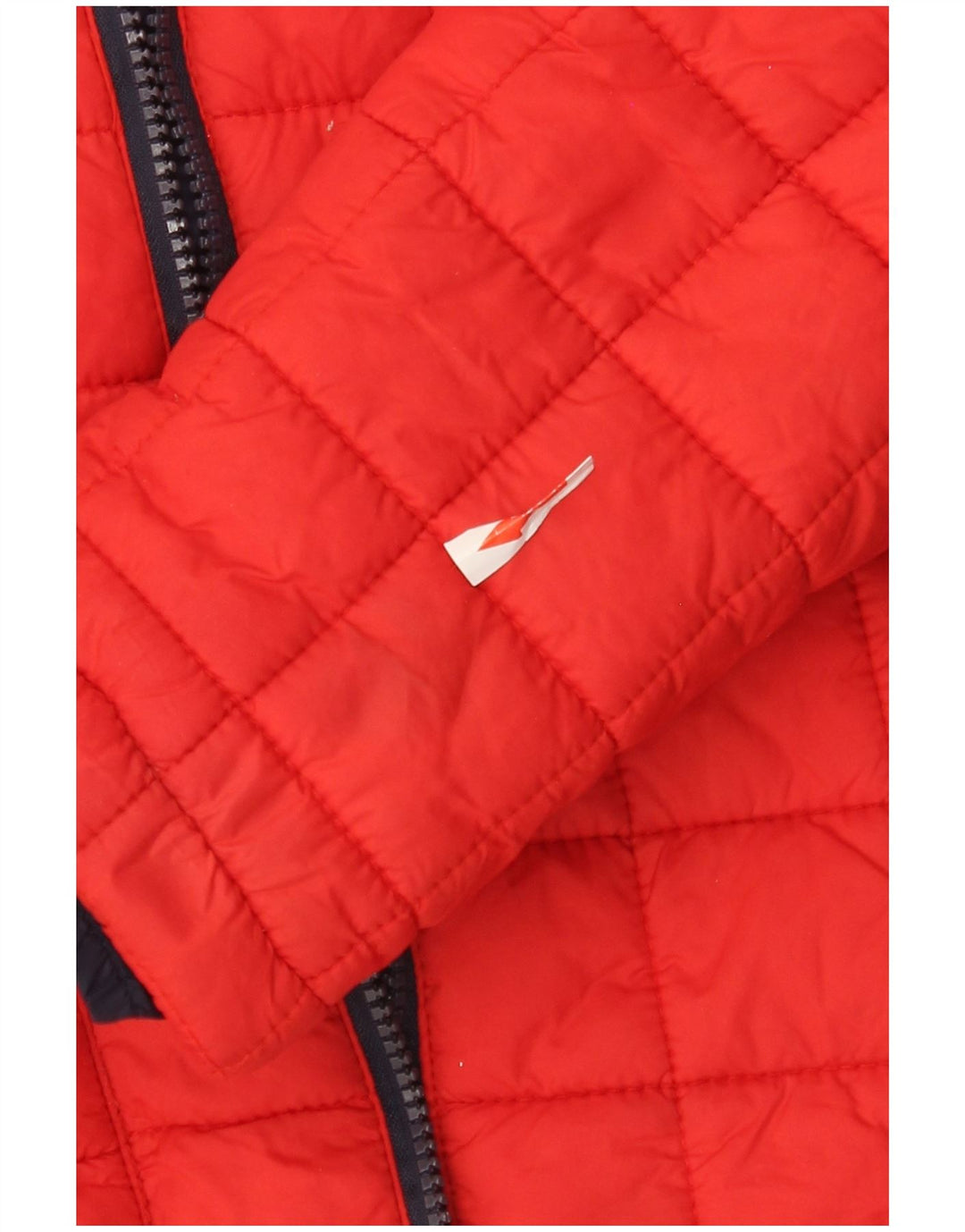 Damska wyściełana kurtka Superdry UK 14, duża, czerwona nylonowa