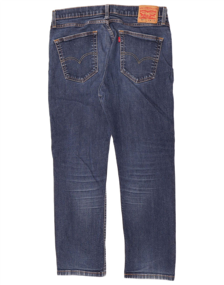 Męskie jeansy Levi's 514 Straight W36 L27 Niebieskie bawełniane