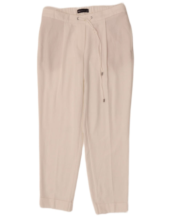 Marks & Spencer Męskie zwężane spodnie Chino UK 10 Small W26 L25 Białe