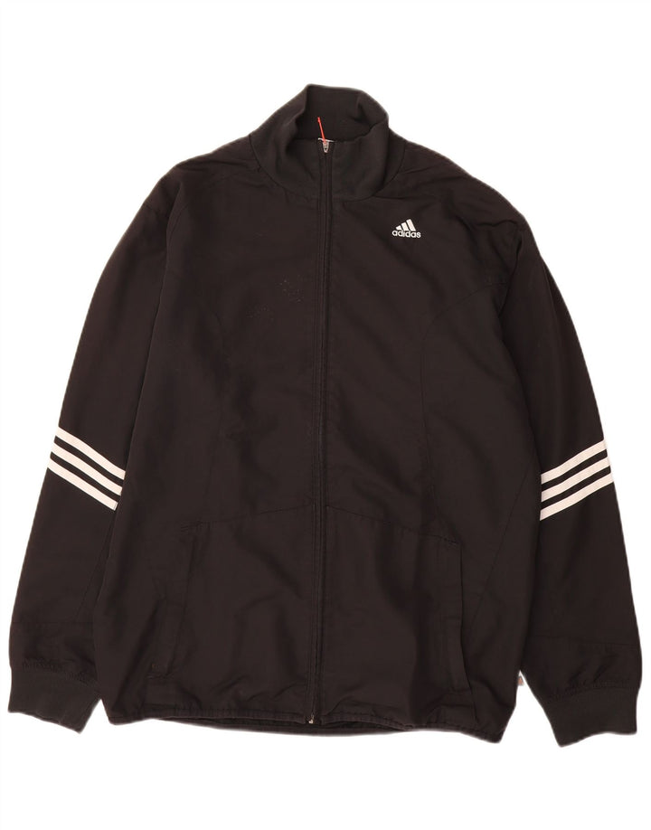 Męska kurtka dresowa ADIDAS Clima 365, mała, czarna, z poliestru