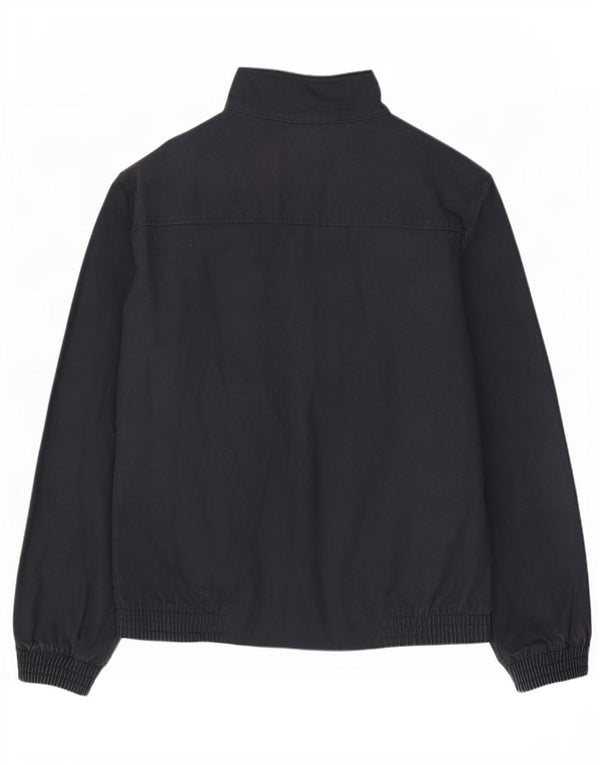 Męska kurtka bomber Lyle & Scott UK 40, duża, granatowa, bawełniana