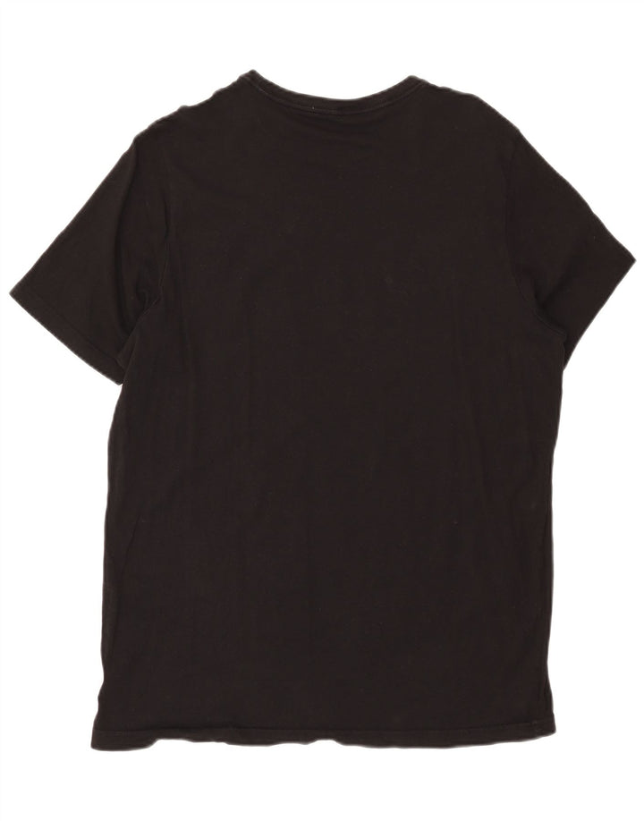 Męski T-shirt z grafiką Puma, duży, czarny