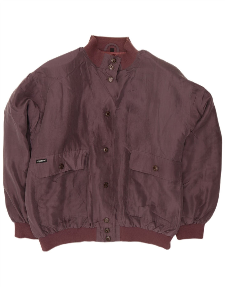 Nowa szybka damska kurtka bomberka oversize EU 44 XL fioletowa
