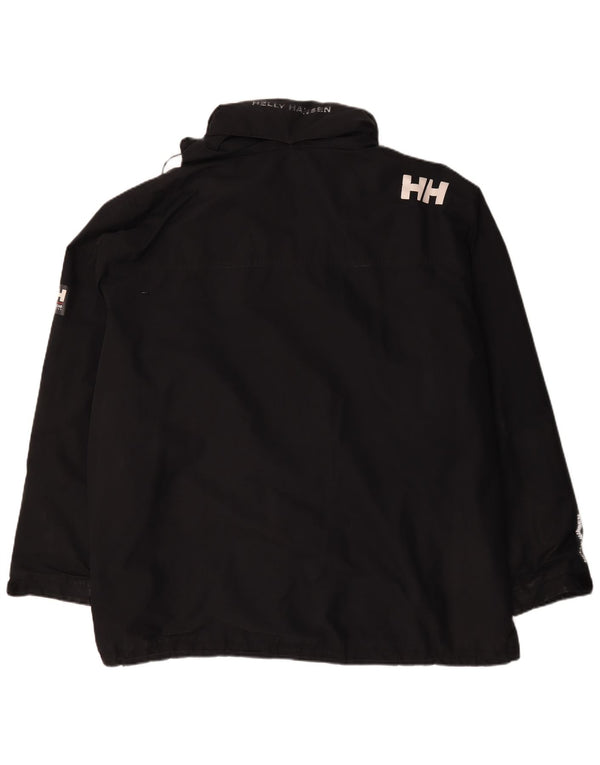 Męska wiatrówka Helly Hansen Graphic UK 46 3XL Czarny poliester