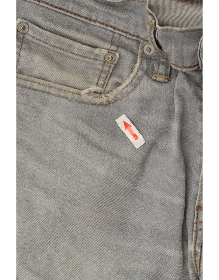 Męskie spodenki jeansowe Levi's 511 Slim Fit W31 Średnioniebieskie bawełniane