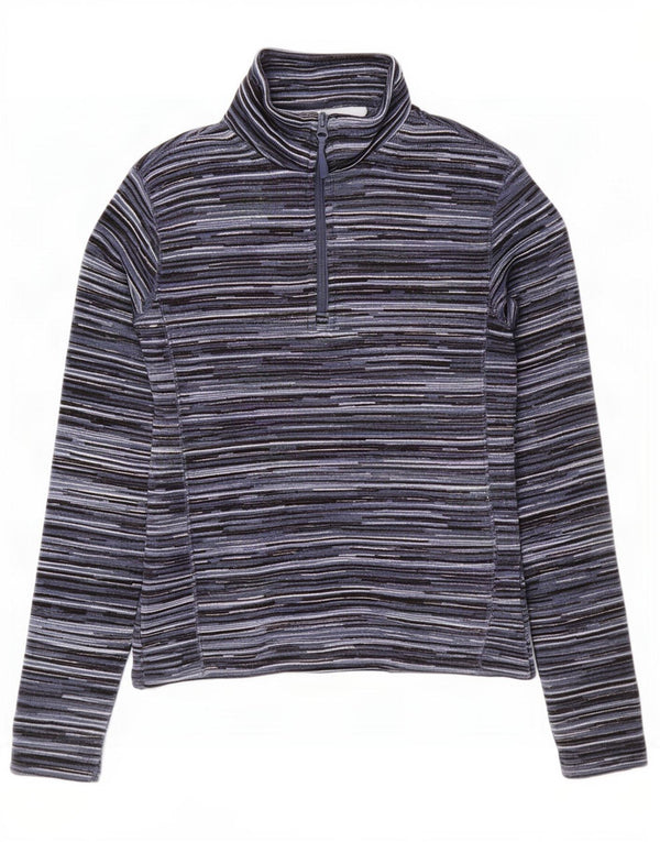 Damski sweter z zamkiem błyskawicznym Mountain Warehouse UK 10, mały, granatowy