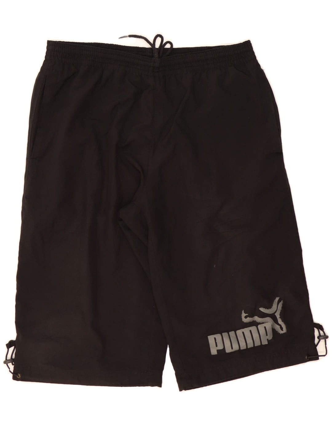 PUMA Mens Graphic Sport Shorts Medium  Black Vintage Puma and Second-Hand Puma from Messina Hembry 