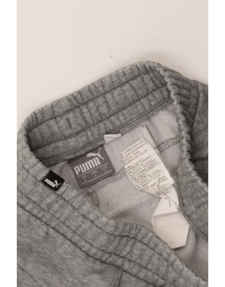 PUMA Mens Graphic Tracksuit Trousers Joggers Small Grey Cotton Vintage Puma and Second-Hand Puma from Messina Hembry 