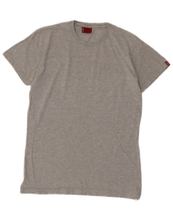 Męski T-shirt LEVI'S, mały, szary, nakrapiany
