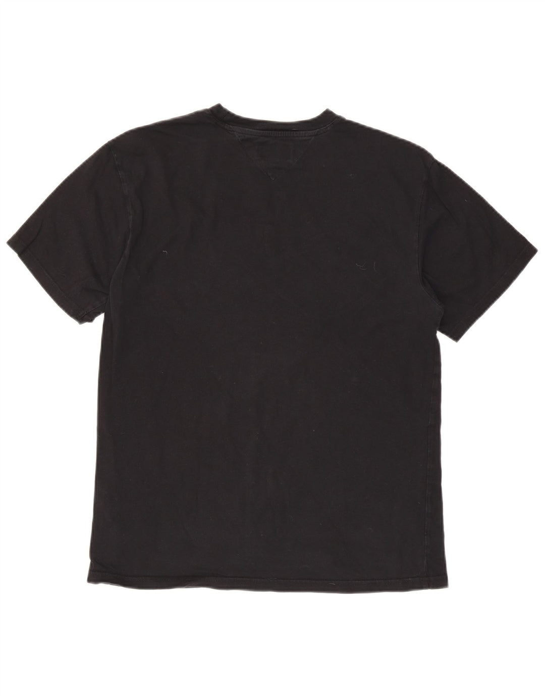 Męski T-shirt z grafiką Tommy Hilfiger, średni czarny