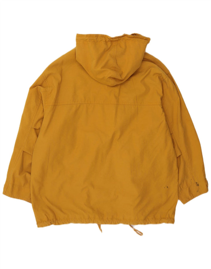 SPORTABLES Womens Oversized Hooded Utility Jacket EU 36 Small Yellow