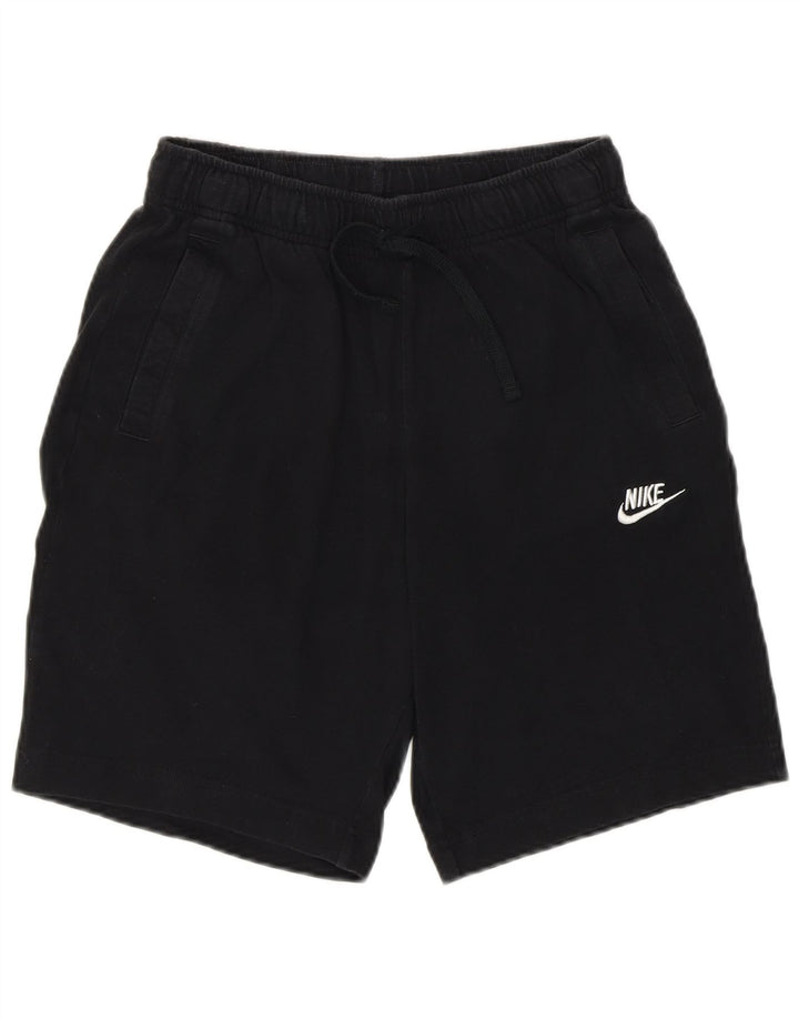 Damskie spodenki sportowe Nike UK 6 XS, czarne, bawełniane