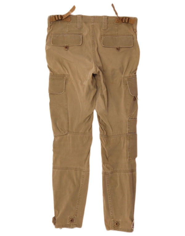 Damskie spodnie cargo Ralph Lauren US 6 Medium W29 L28 Khaki Cotton