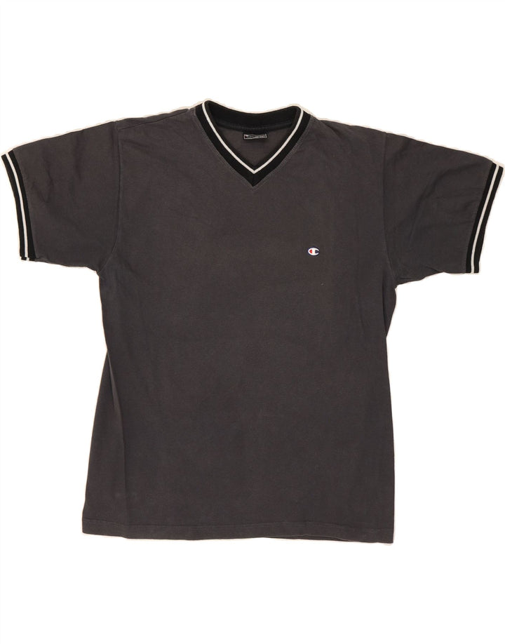 CHAMPION Mens T-Shirt Top Large Grey Cotton Vintage Champion and Second-Hand Champion from Messina Hembry 