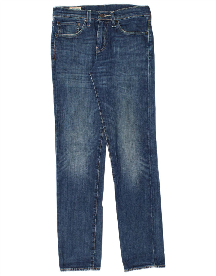 Męskie jeansy Levi's 511 Slim W28 L32 Niebieskie bawełniane