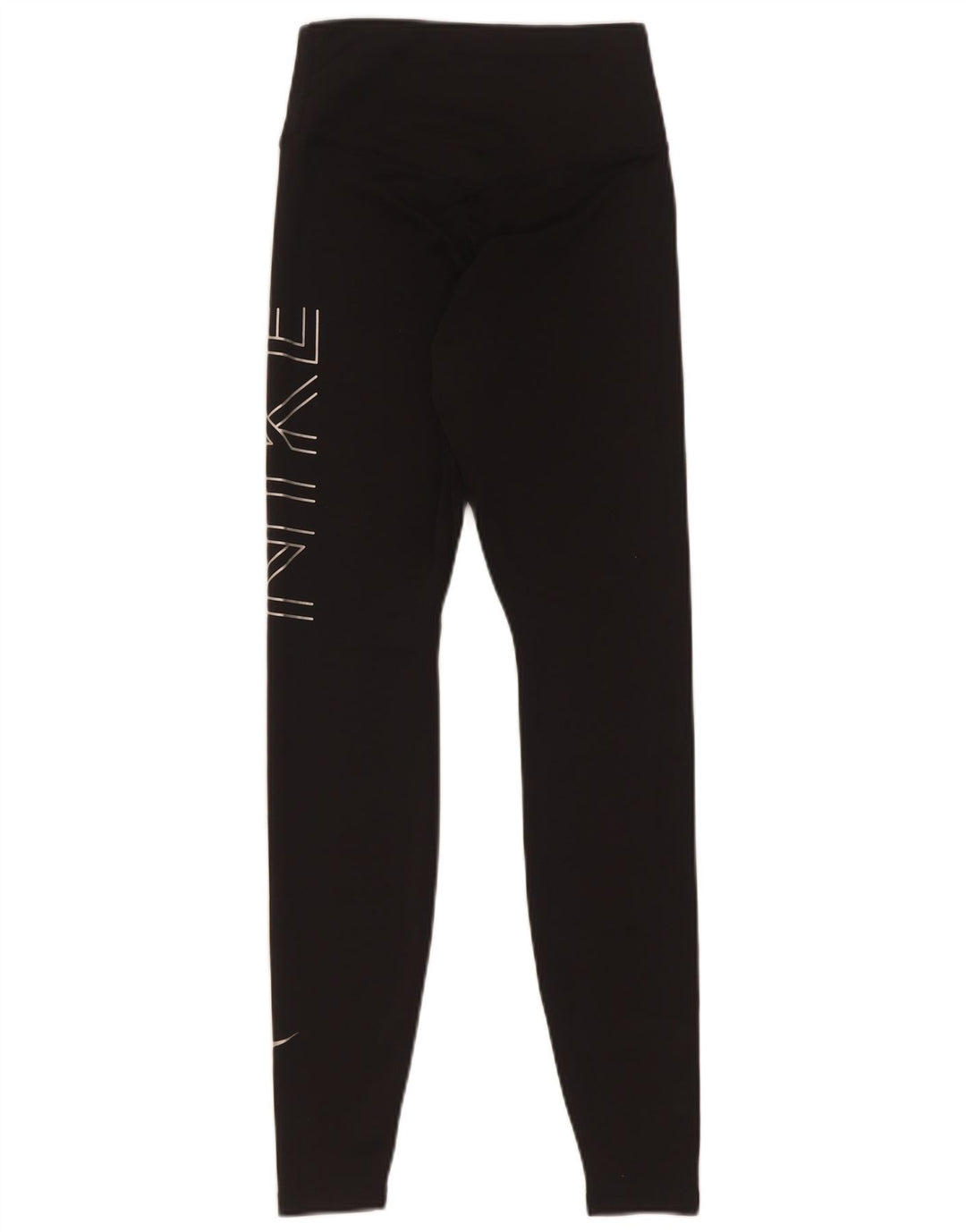 Damskie legginsy Nike Dri Fit Graphic UK 4 XS, czarny poliester