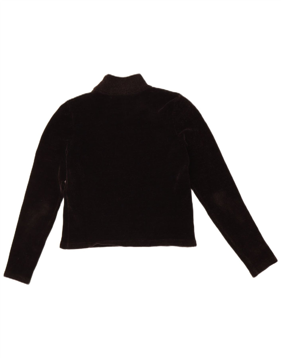 Damski sweter welurowy z golfem Zara UK 8 Small Black