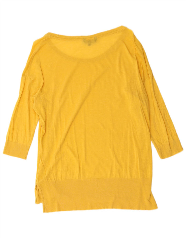Damski top Massimo Dutti z rękawem 3/4, UK 18 XL, żółty