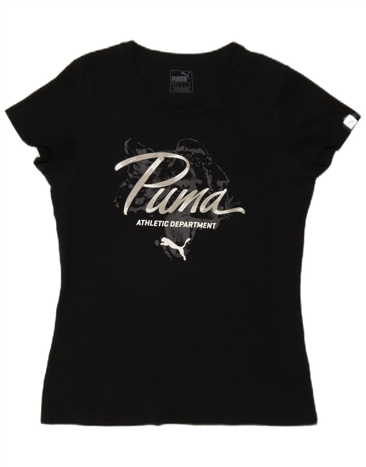Damska koszulka z grafiką Puma Top UK 12 Medium Black