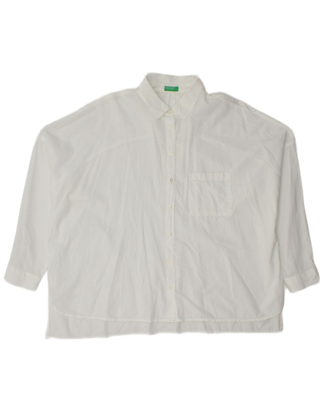 Koszula damska Benetton UK 18 XL biała
