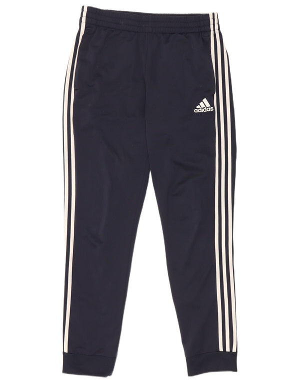 Męskie spodnie dresowe Adidas Joggers UK 40/42 Średni granatowy poliester