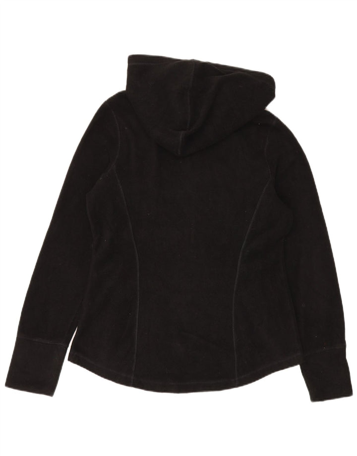 Damska kurtka polarowa z kapturem Fila UK 14, średni czarny poliester