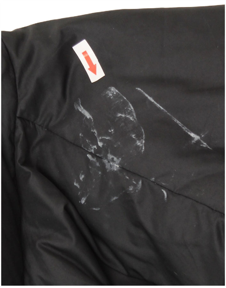 Męska wyściełana kurtka Nike Graphic Loose Fit UK 36/38 Mały czarny poliester