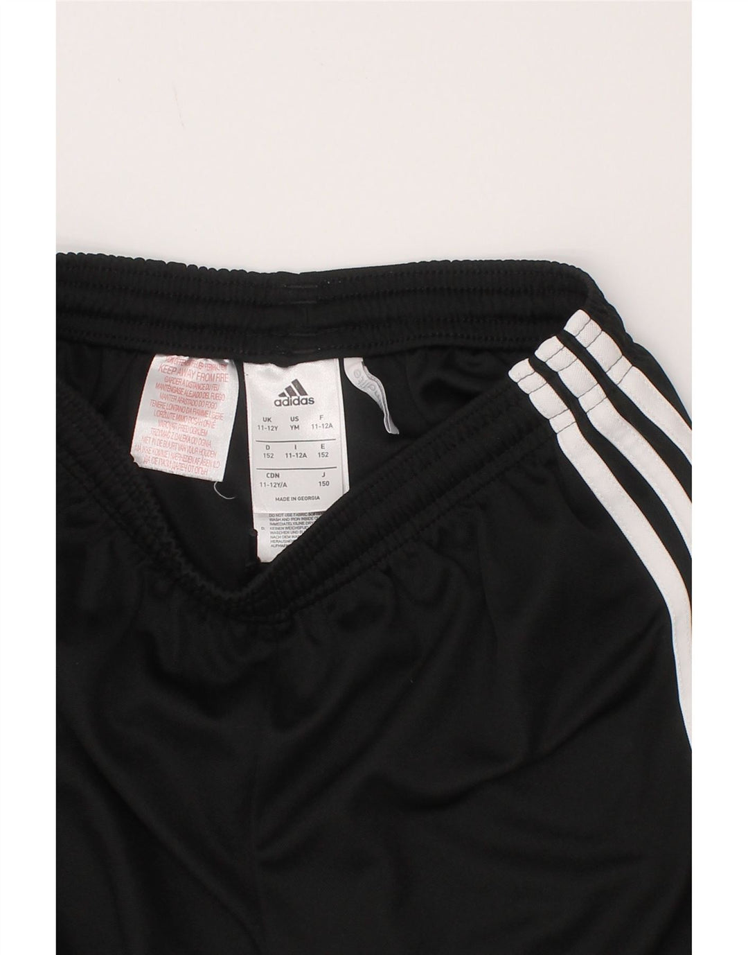 Adidas Chłopięce Spodenki Sportowe Climalite 11-12 Lat Czarny Poliester