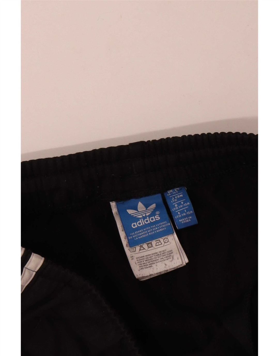 Adidas Chłopięce Spodnie Dresowe Joggery 14-15 Lat Czarny Poliester