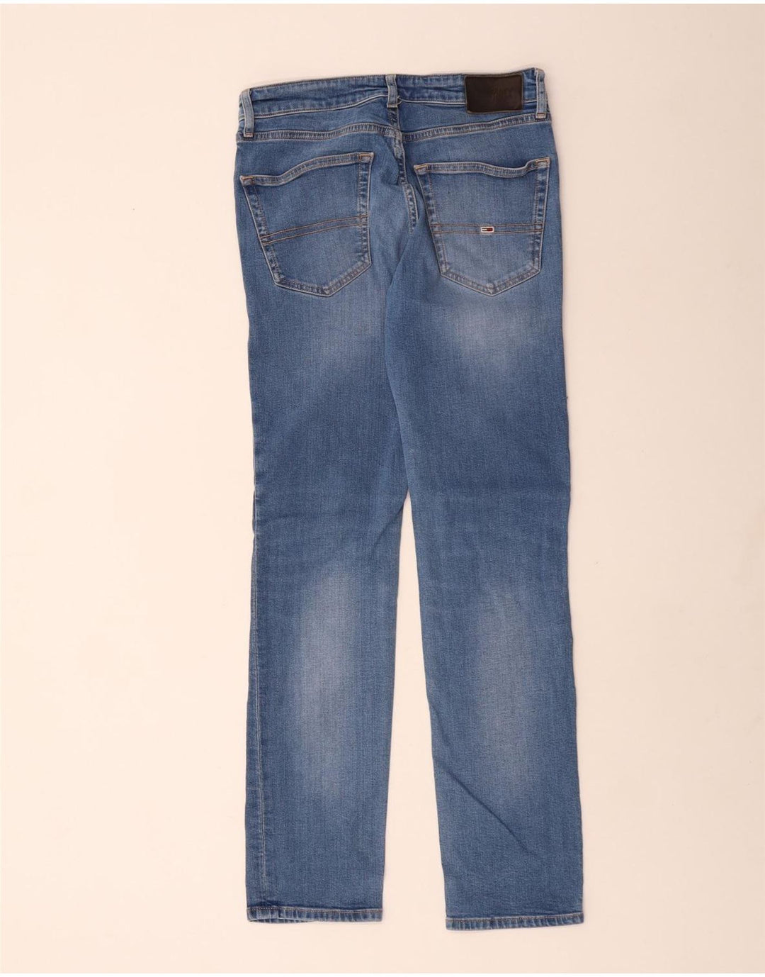 Męskie jeansy slim fit Tommy Hilfiger W30 L30 Niebieskie bawełniane