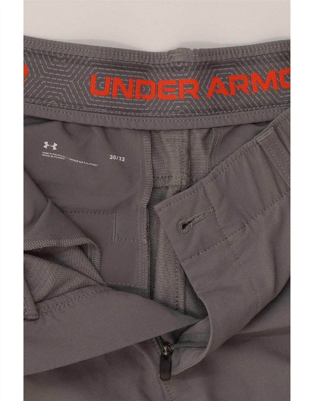 Męskie spodnie Chino Under Armour W30 L32 Szary poliester