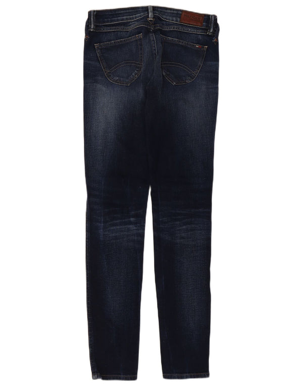 Damskie jeansy skinny Tommy Hilfiger W28 L32 Granatowa bawełna
