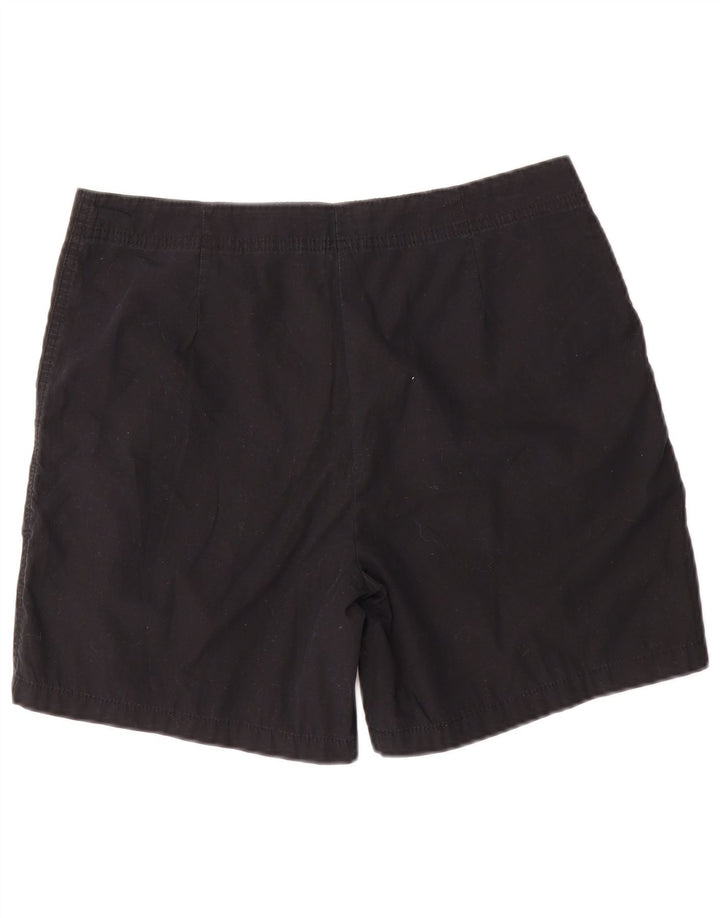 Damskie szorty Marks & Spencer UK 12 Medium W30, czarne, bawełniane