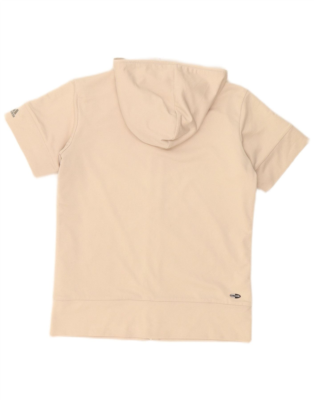 Damska kurtka dresowa z kapturem Climacool Adidas UK 10 Small Beige