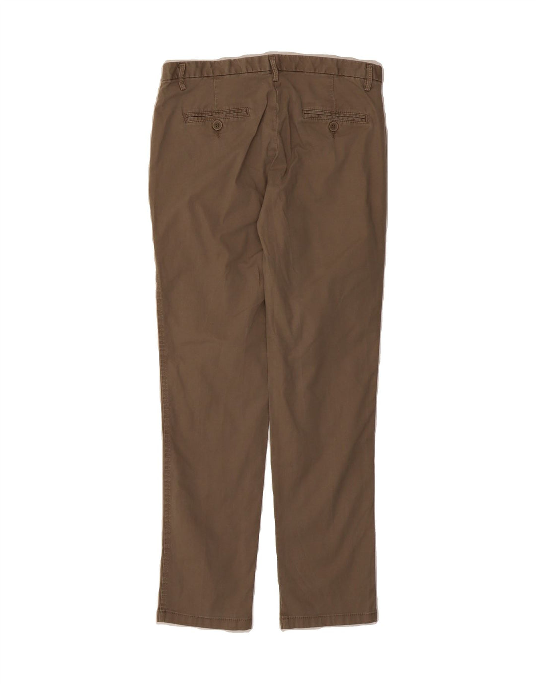 BENETTON Womens Slim Chino Trousers W28 L27 Grey Vintage Benetton and Second-Hand Benetton from Messina Hembry 