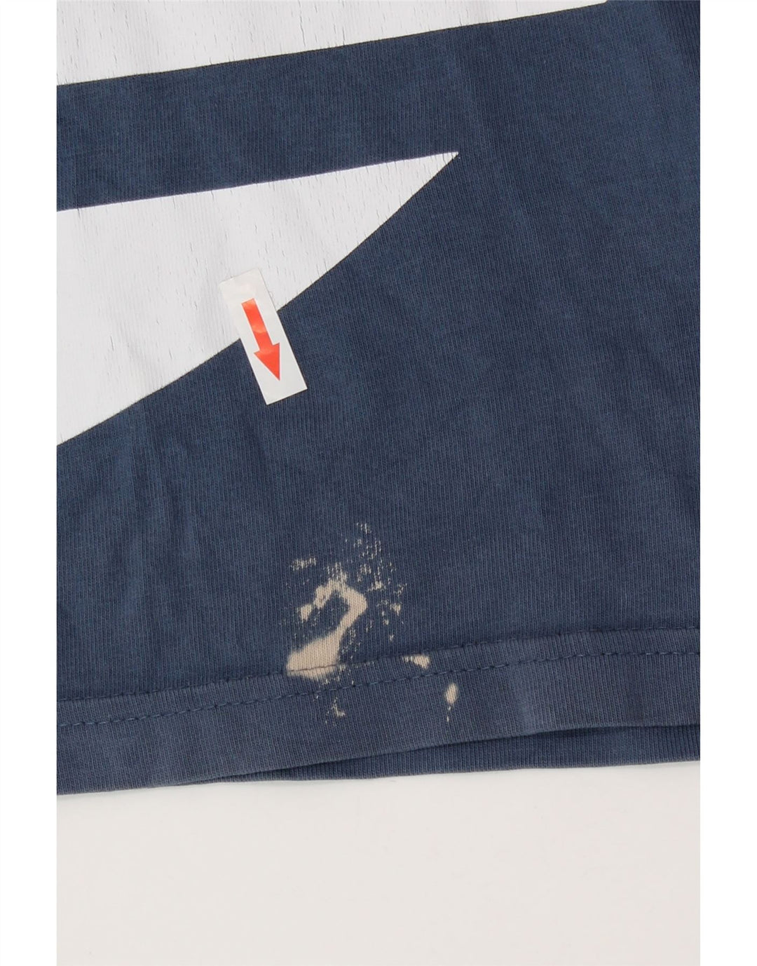 Męska koszulka graficzna Adidas Top Medium Blue Cotton