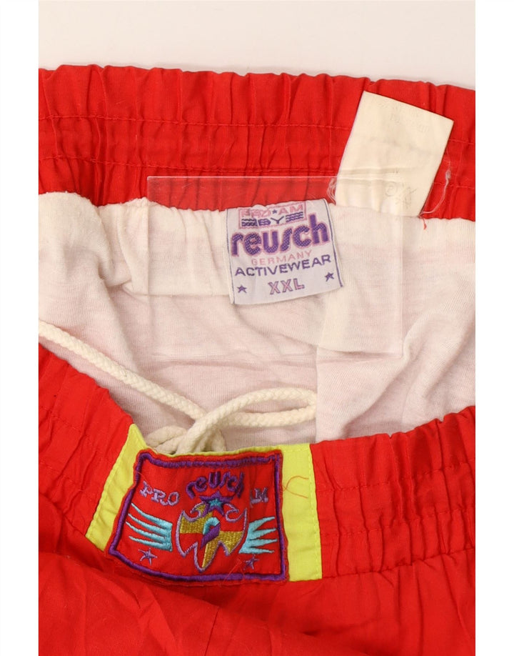 Męskie spodnie dresowe REUSCH Joggers 2XL w kolorze czerwonym