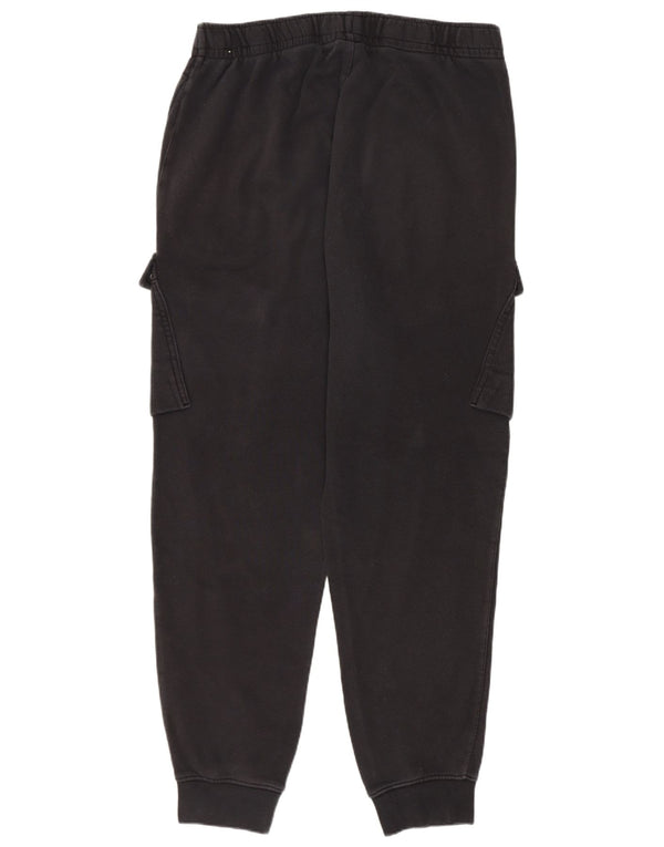 Męskie spodnie dresowe Nike Graphic Cargo Joggers, średnia czarna bawełna