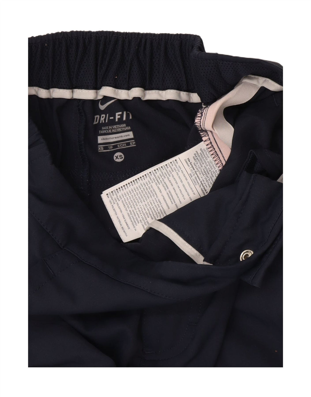 Damskie spodenki Chino Nike Dri Fit XS W25 Granatowy poliester