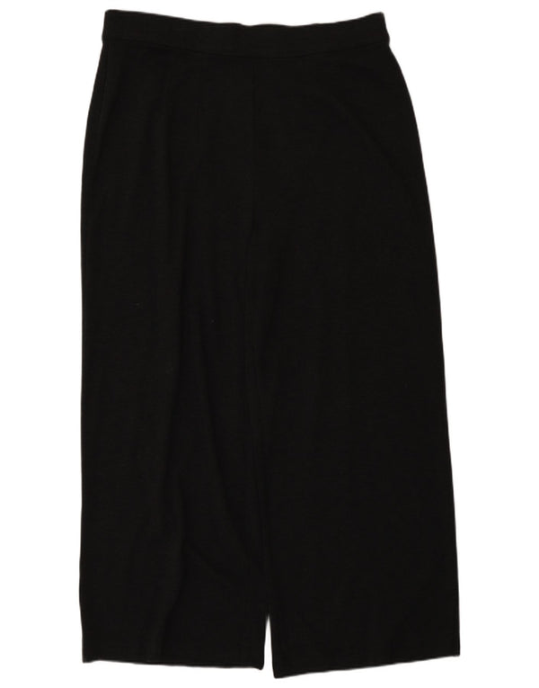 Marks & Spencer Damskie spodnie z szerokimi nogawkami UK 18 XL W34 L28 Szary poliester